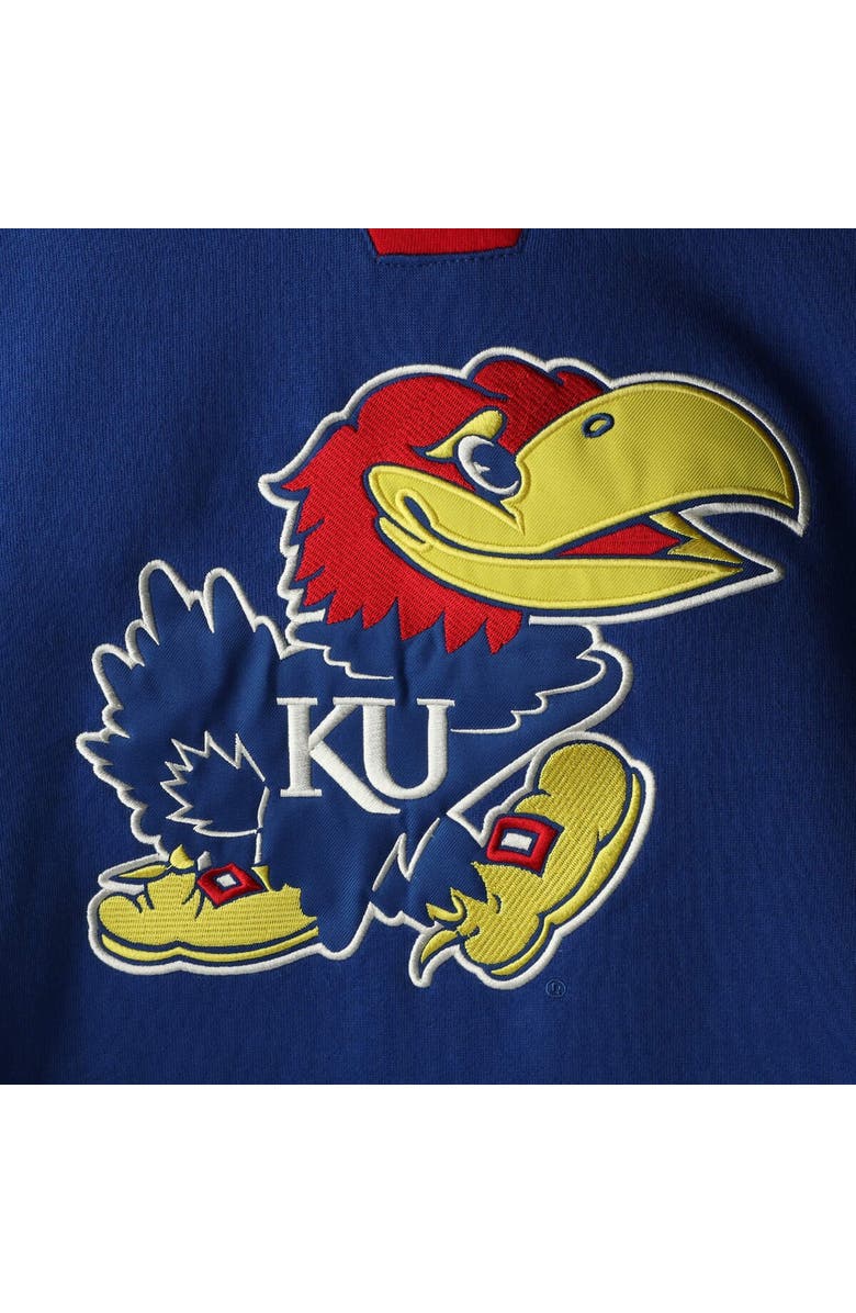 COLOSSEUM Men's Colosseum Royal Kansas Jayhawks 2.0 Lace-Up Pullover Hoodie, Alternate, color, Royal