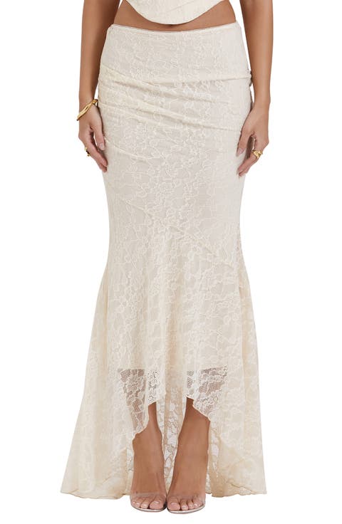 Therese Floral Lace Maxi Skirt