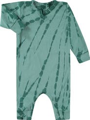 PAIGELAUREN Tie Dye Organic Cotton & Modal Romper