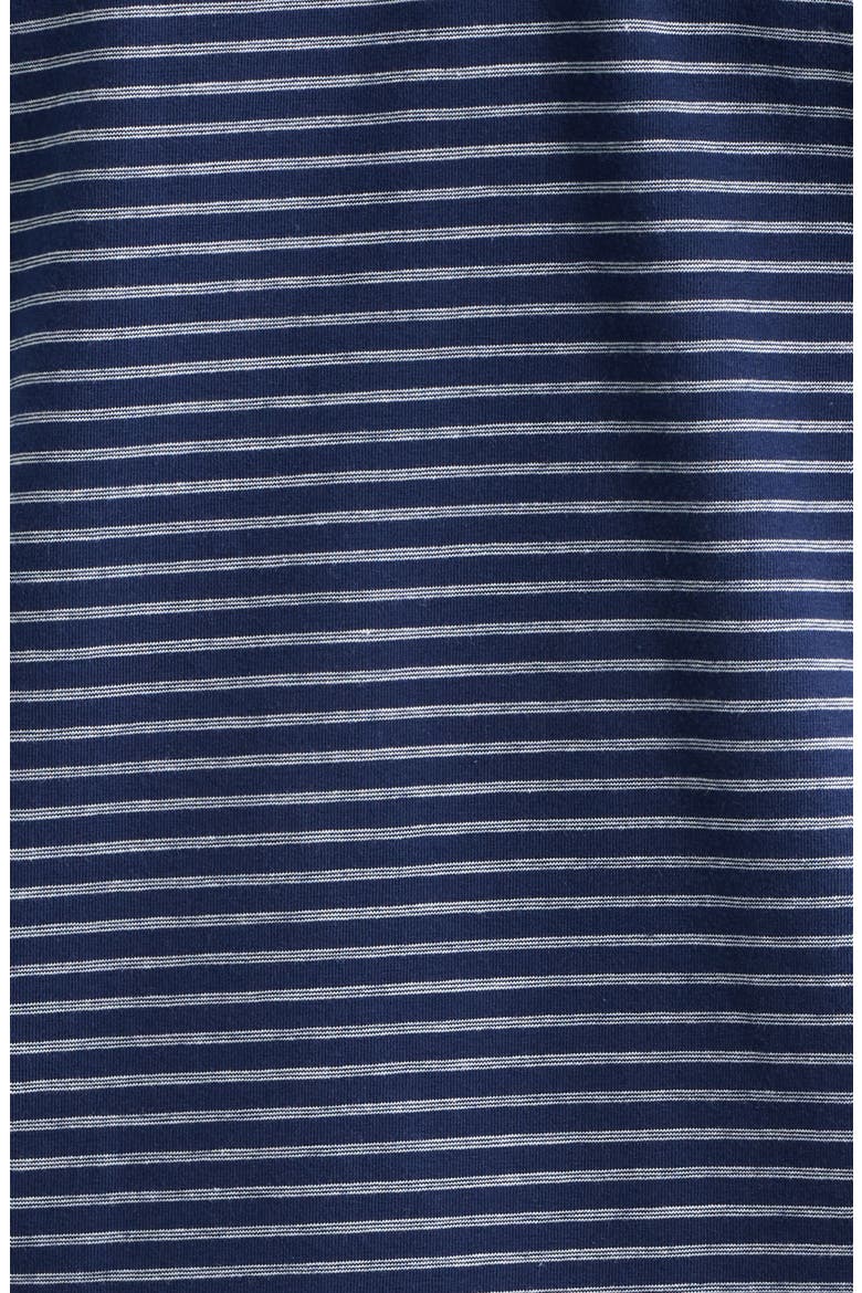 Crown Flex Pima Cotton Blend Polo, Alternate, color, NAVY