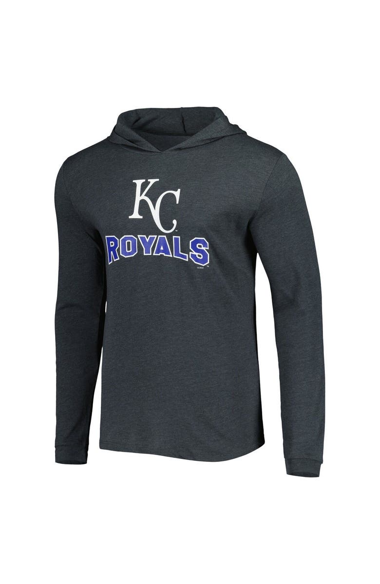 CONCEPTS SPORT Men's Concepts Sport Royal/Charcoal Kansas City Royals Meter Hoodie & Joggers Set, Alternate, color,