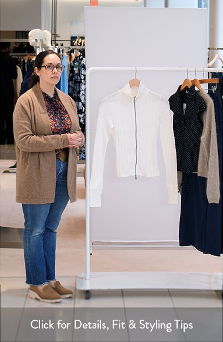 Brunch GIrl Zip Cardigan, sales video thumbnail