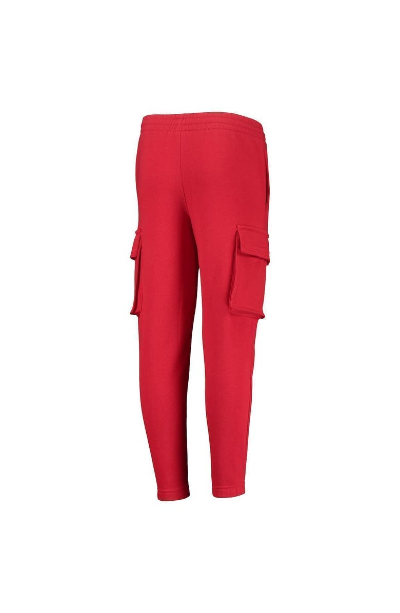 Outerstuff Youth Red St. Louis Cardinals Players Anthem Fleece Cargo Pants, Alternate, color, Red