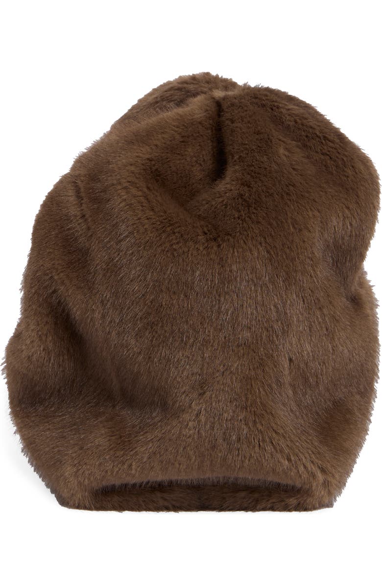 A.L.C. Simone Faux Fur Bag, Alternate, color, Brown