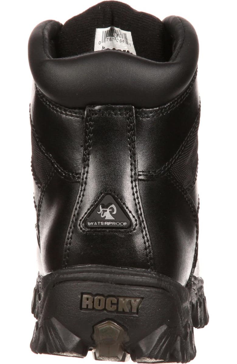 Rocky Waterproof Public Service Boot, Alternate, color, Black