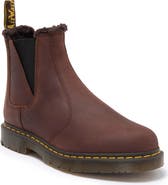 Dr. Martens 2976 Faux Shearling Chelsea Boot