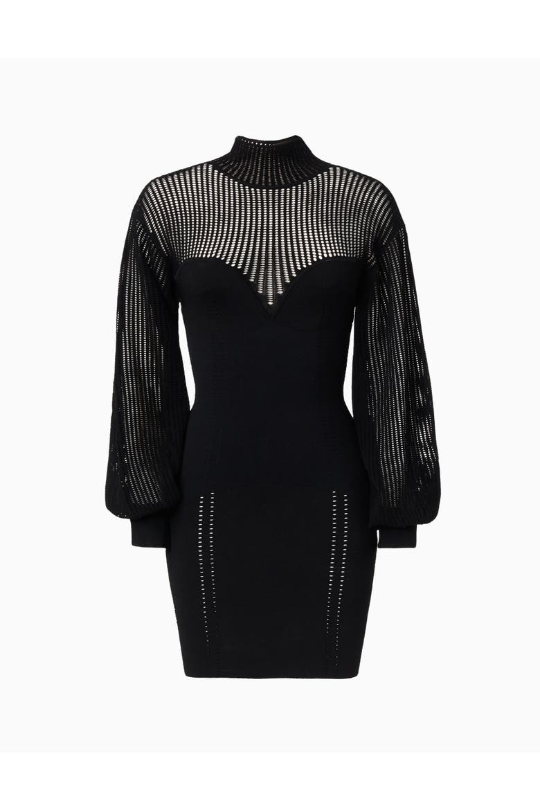 Nara Dress, Alternate, color, BLACK