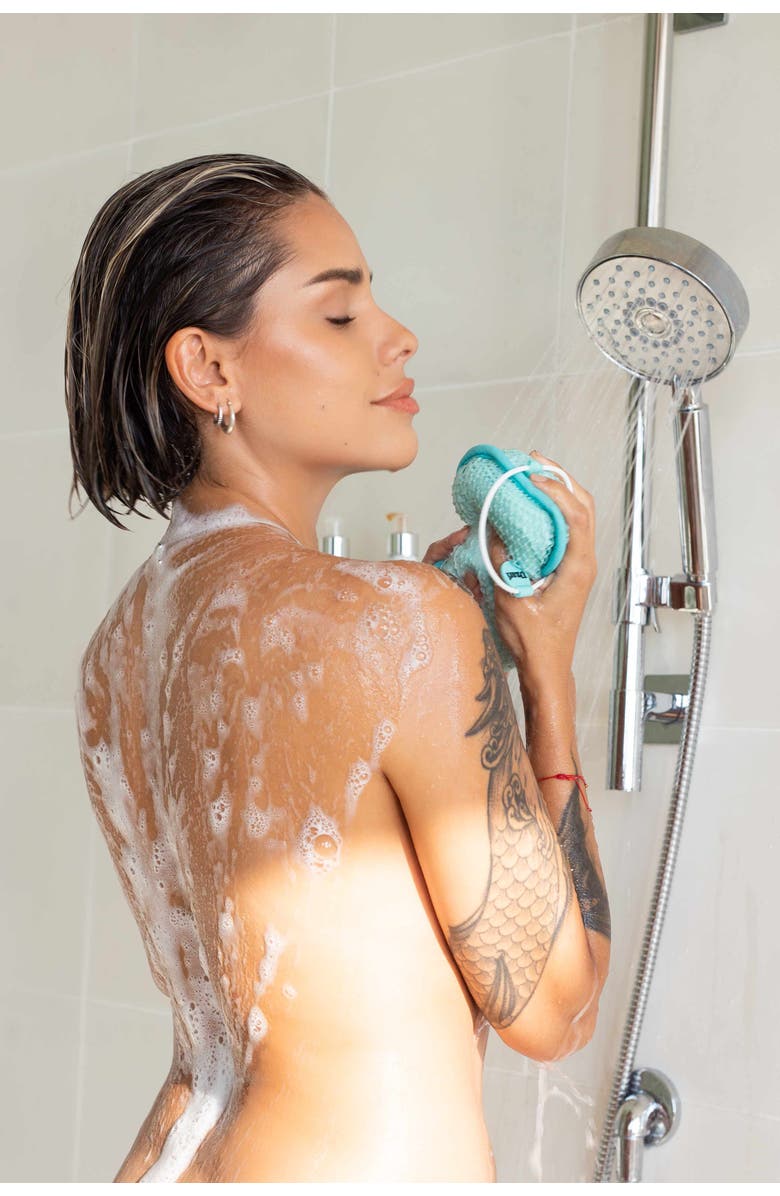Uzari U-scrub Exfoliator, Alternate, color, Blue
