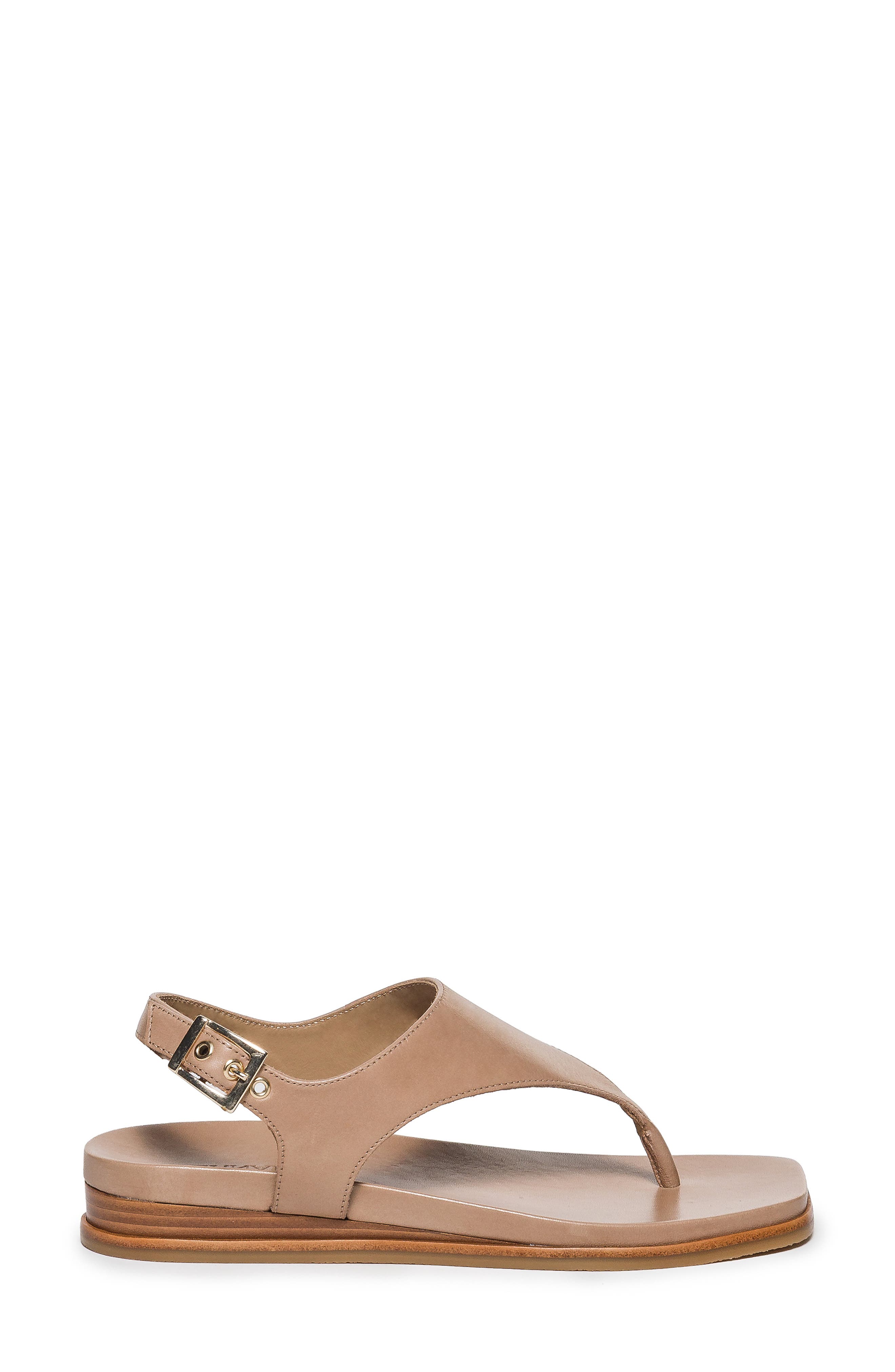 Bernardo Footwear Concord Slingback Sandal, Alternate, color, Birch Glove Leather