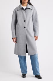 Bernardo Brushed Double Face Overcoat