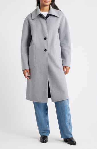 Bernardo Brushed Double Face Overcoat