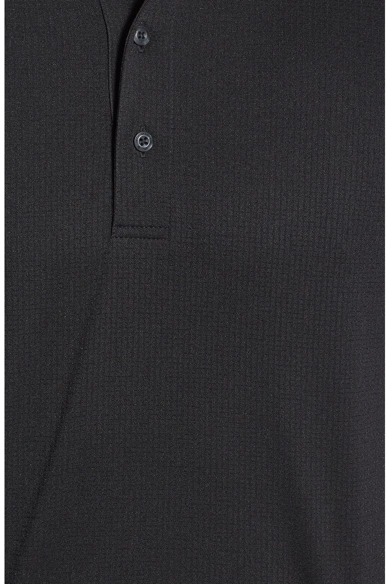 Genre DryTec Moisture Wicking Polo, Alternate, color, BLACK