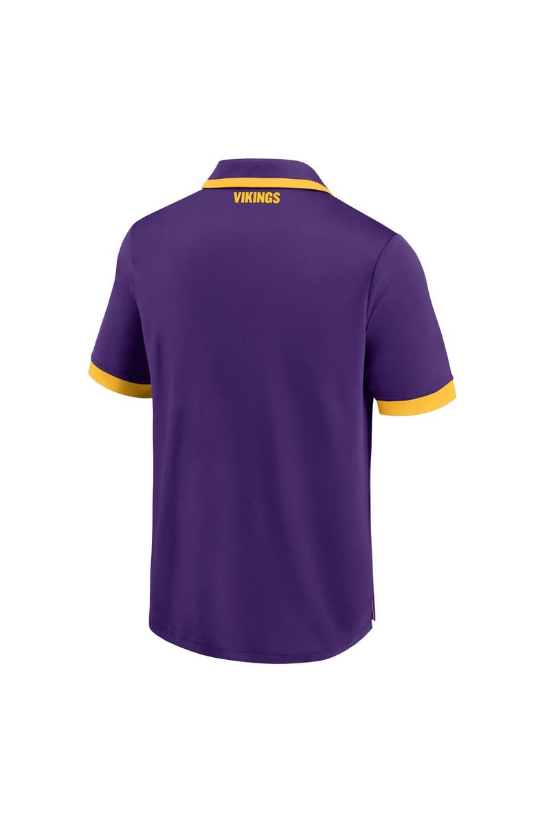 FANATICS Men's Fanatics  Purple Minnesota Vikings Colorblocked Polo, Alternate, color, 