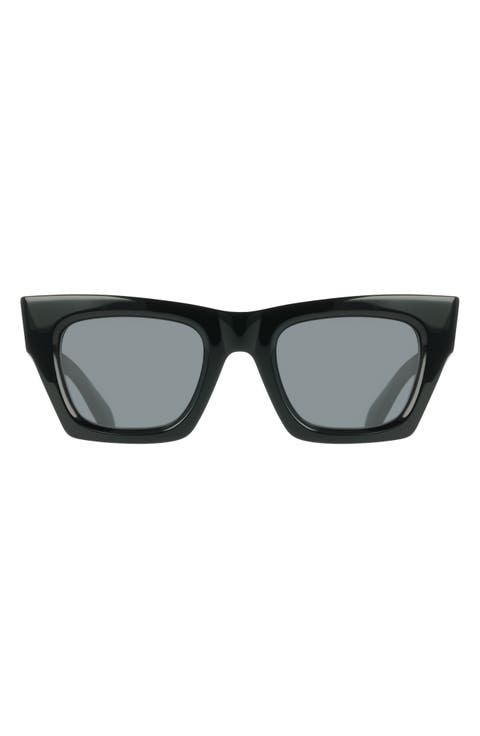 50mm Gradient Cat Eye Sunglasses
