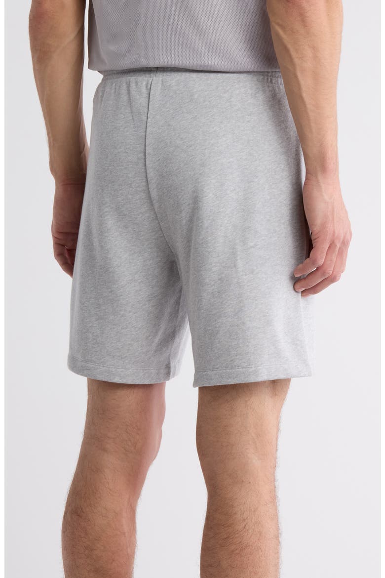 Zone 8-Inch French Terry Drawstring Shorts, Alternate, color, GREY SILK LIGHT HEATHER