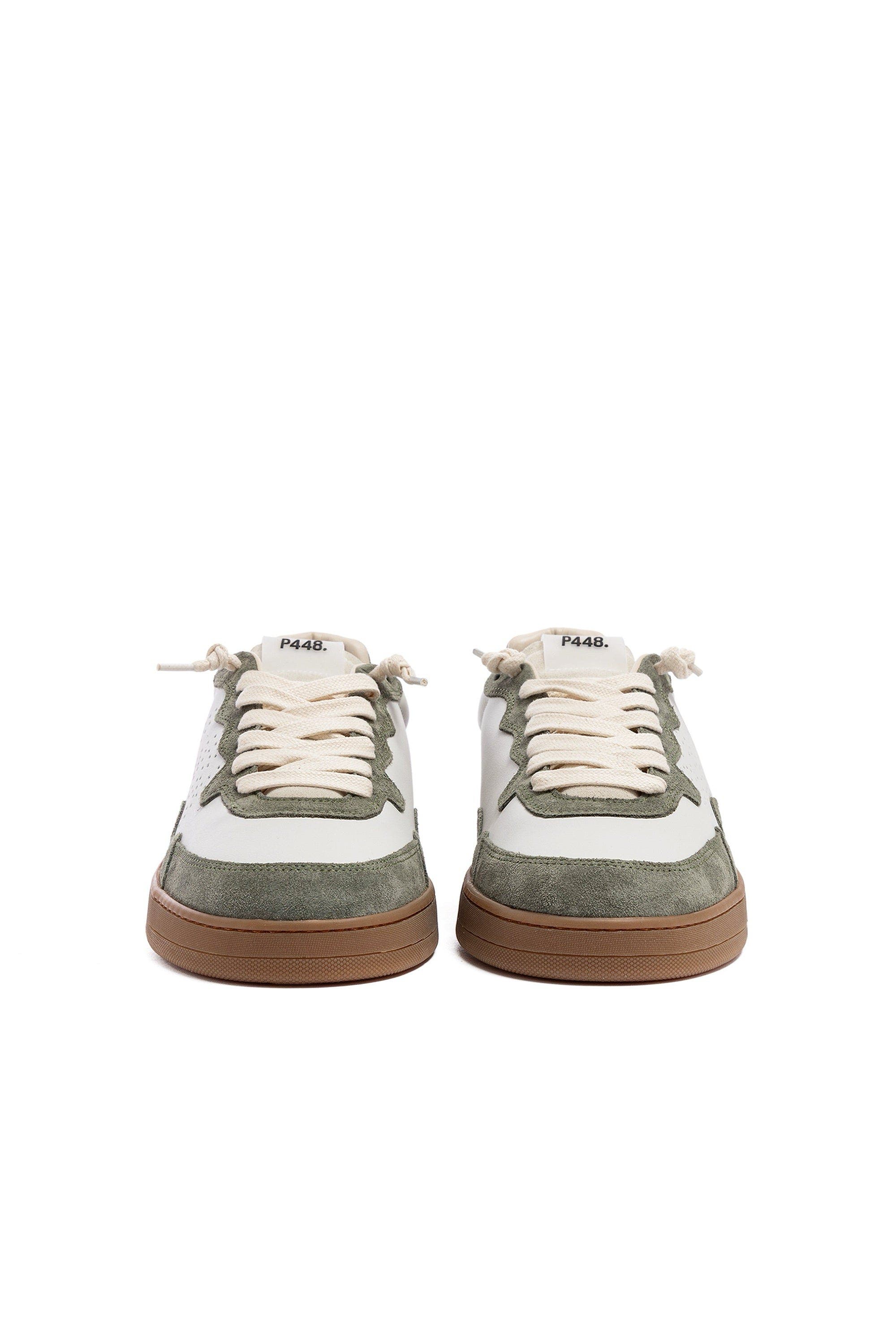 P448 Vert Sneaker, Alternate, color, White Olive