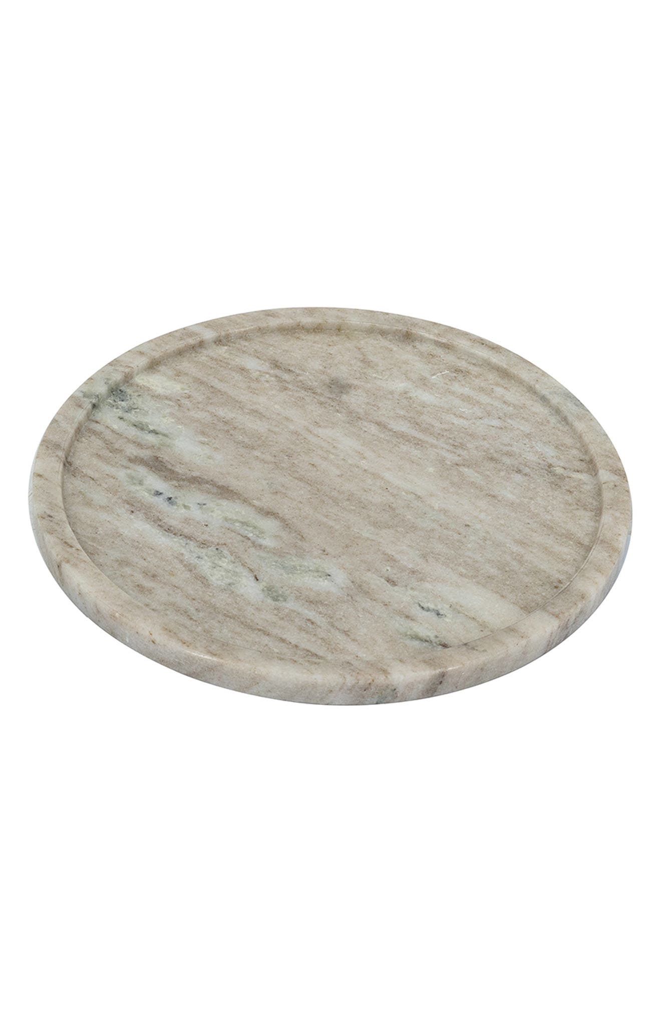 R16 HOME Round Marble Tray
