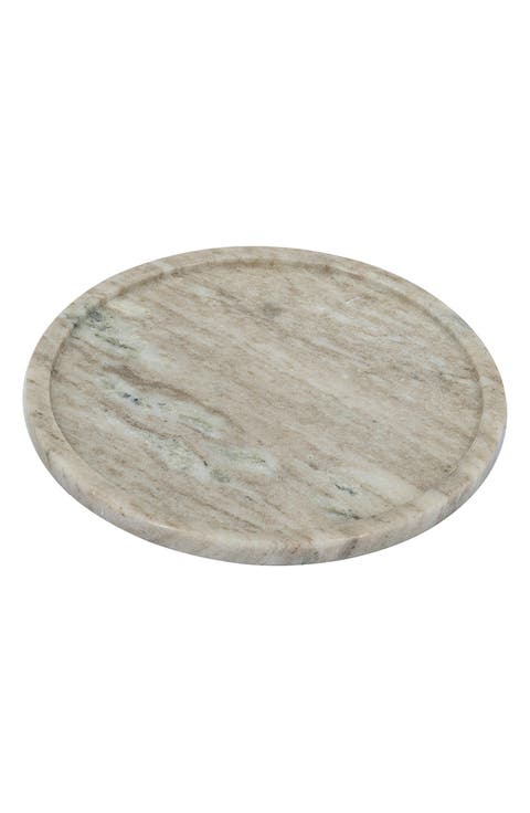 Round Marble Tray