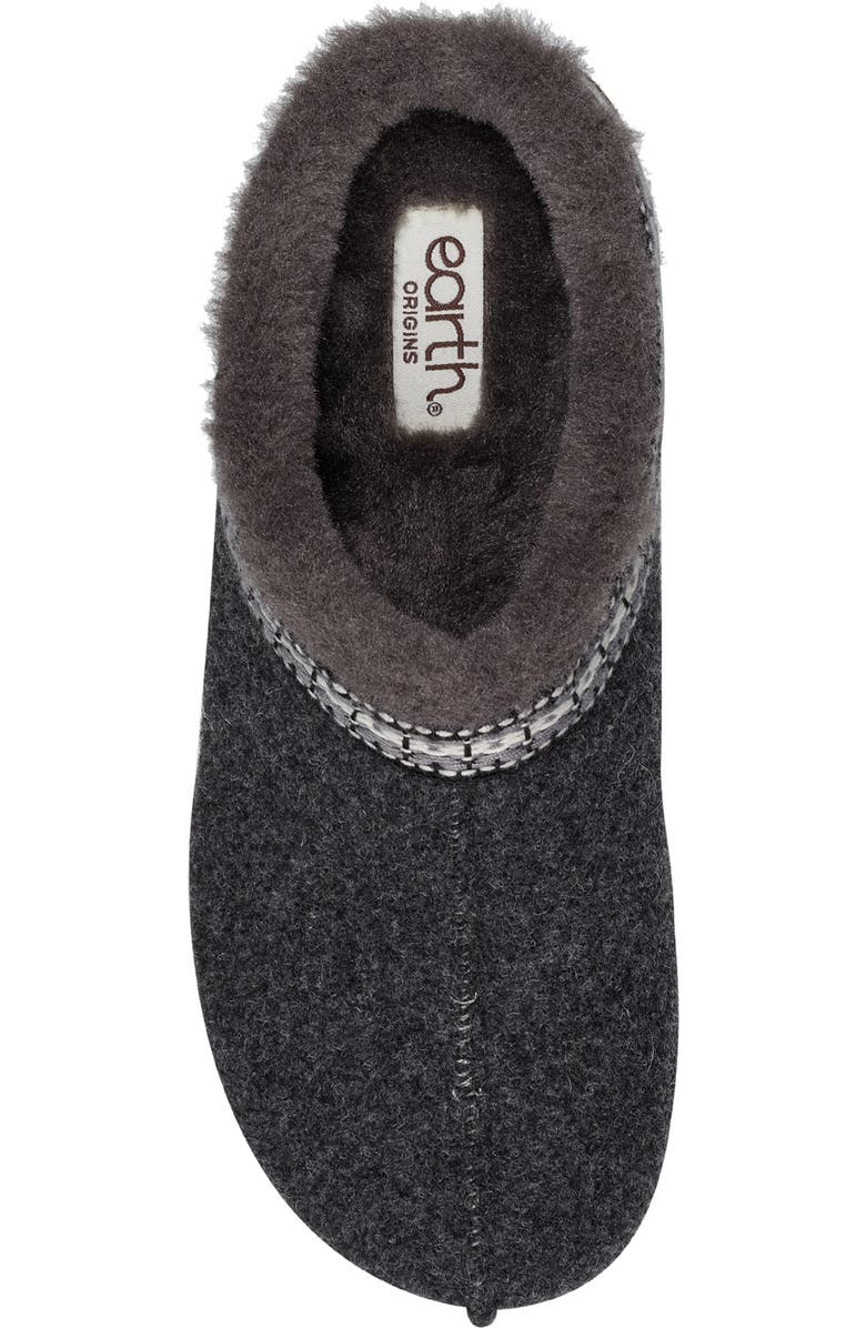 Earth<sup>®</sup> Elya Faux Fur Clog, Alternate, color, Grey