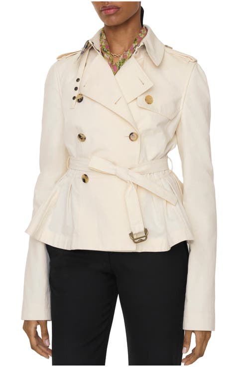 Cotton Isabella Trench Jacket