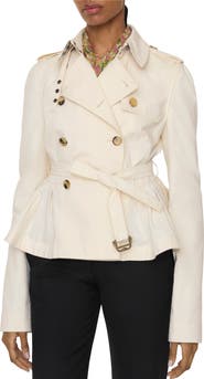 Burberry Cotton Isabella Trench Jacket