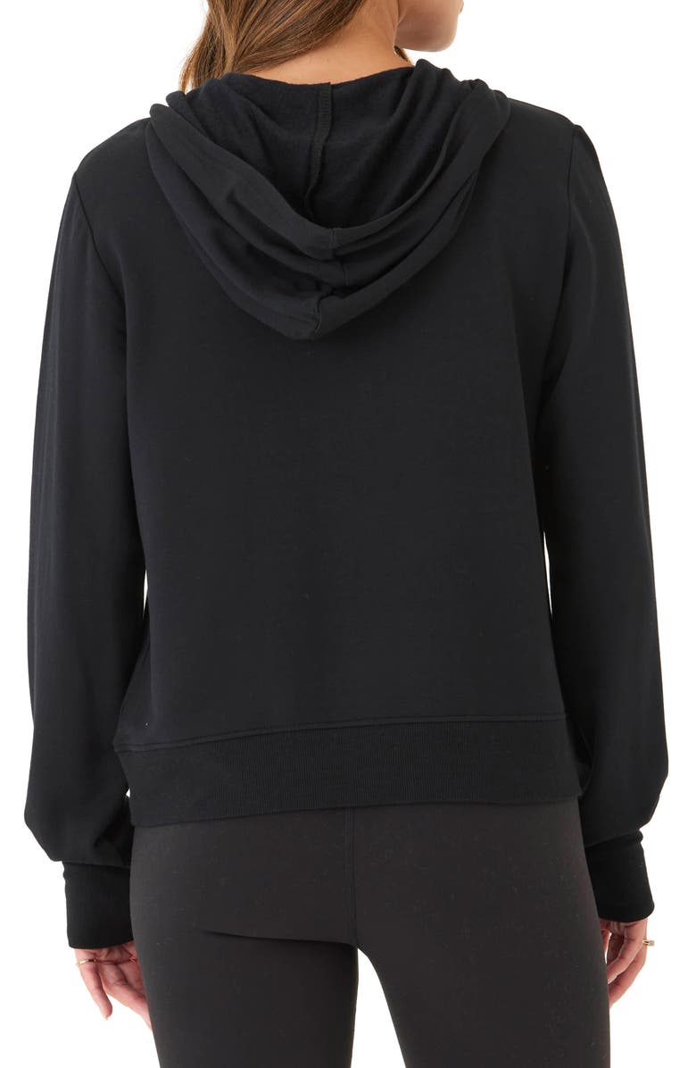 Threads 4 Thought Natia Feather Fleece Quarter Zip Hoodie, Alternate, color, 