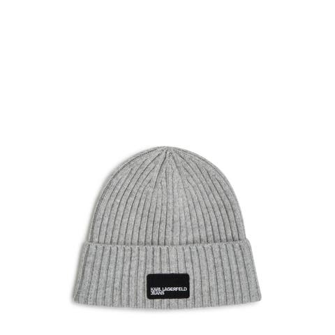 Men's Ribbed Patch Beanie