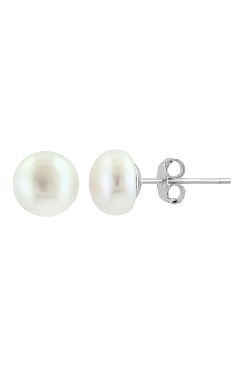 Set of 3 Pearl Earrings, Alternate, color, WHITE