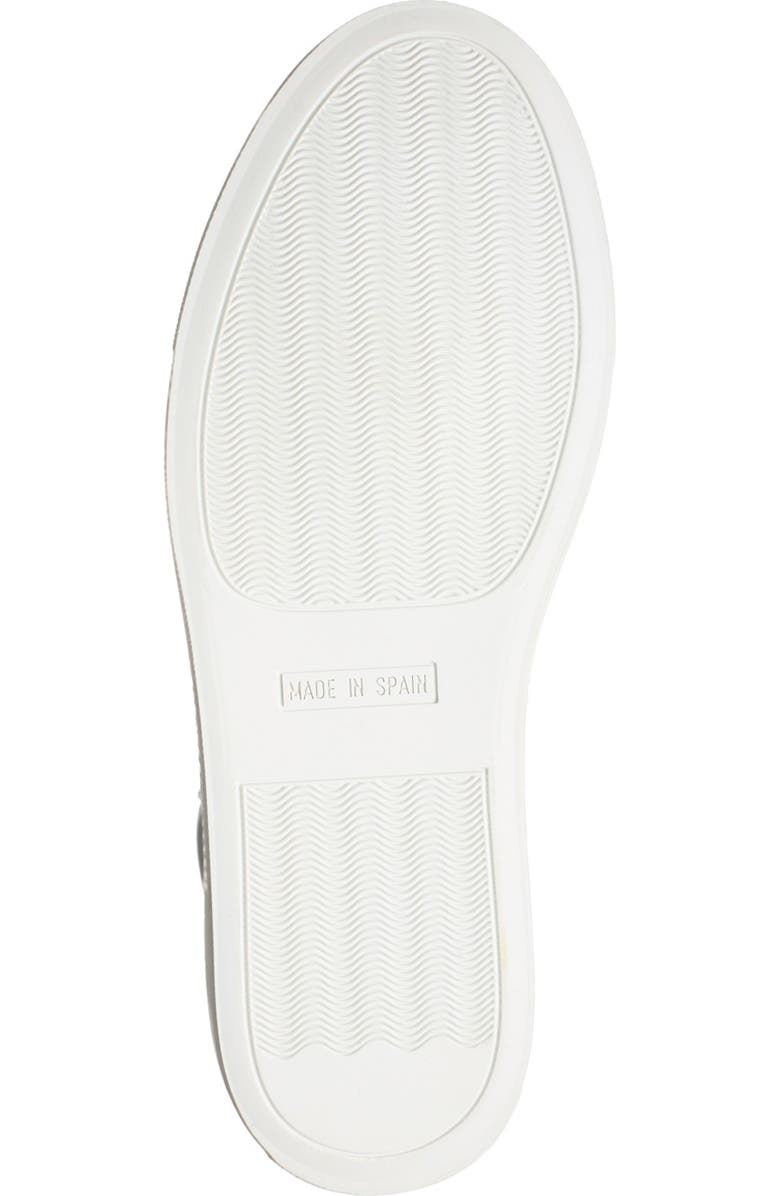 Moschino Logo Print High Top Sneaker, Alternate, color,