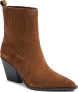 Open Edit Angie Leather Bootie