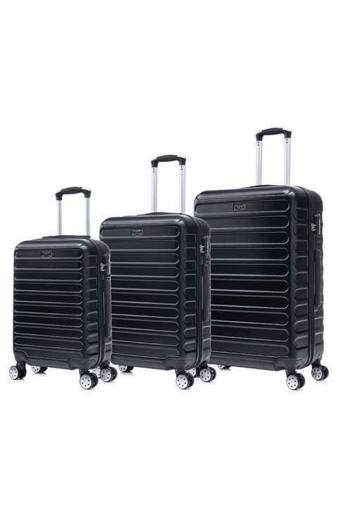 Carravia Hardshell 3-Piece Spinner Luggage Set