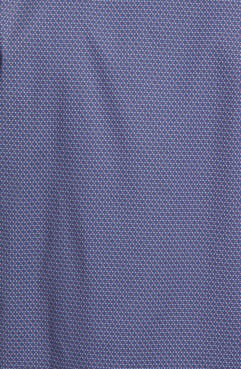 Stone Rose Geometric Print Stretch Button-Up Shirt, Alternate, color,