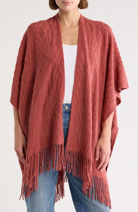 Fringe Knit Ruana