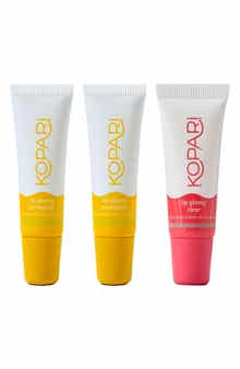 Kopari Pineapple Kiss Lip Gloss Trio $48 Value