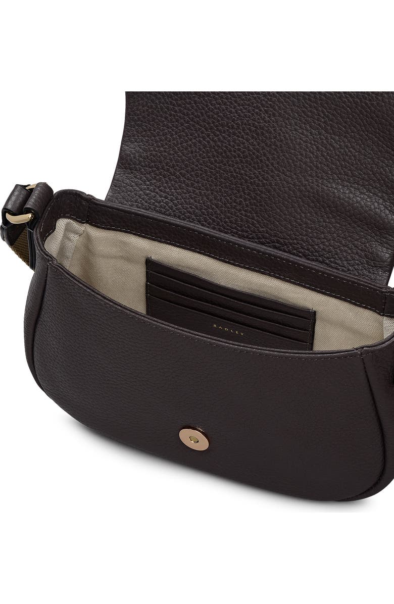 Radley Lulworth Road Mini Flapover Crossbody Bag, Alternate, color, Thunder