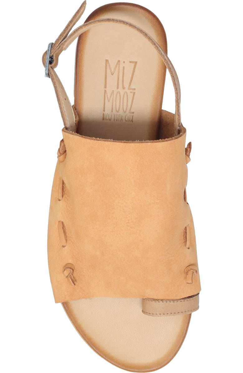 Miz Mooz Rian Toe Loop Sandal, Alternate, color, Camel