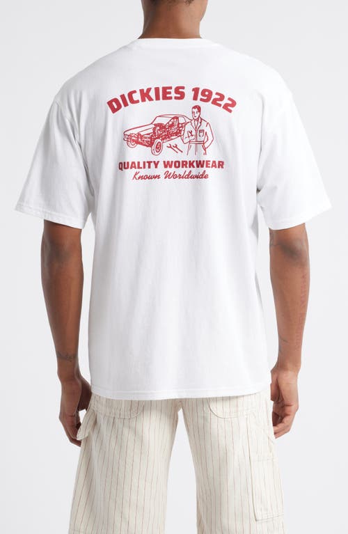 Dickies Mechanic Graphic T-shirt In White