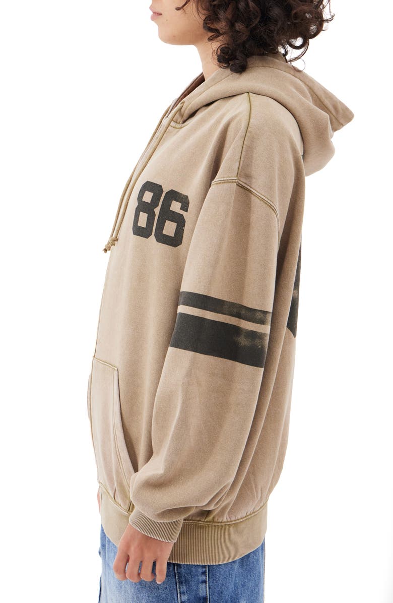 BDG Urban Outfitters Oversize Zip Hoodie, Alternate, color,