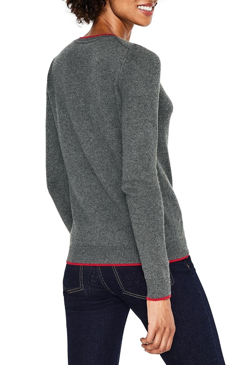 Holiday Sweater, Alternate, color, SCARF LLAMA