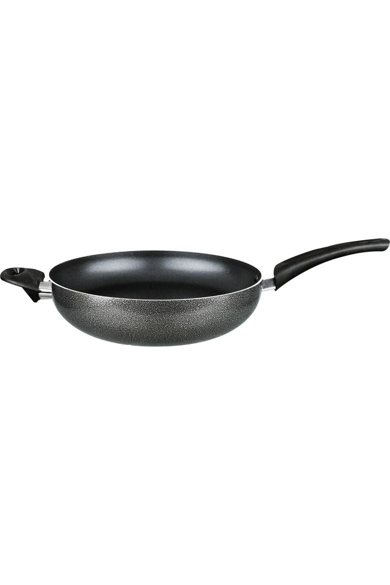 13 Inch Non-Stick Aluminum Wok in Gray, Main, color, Grey