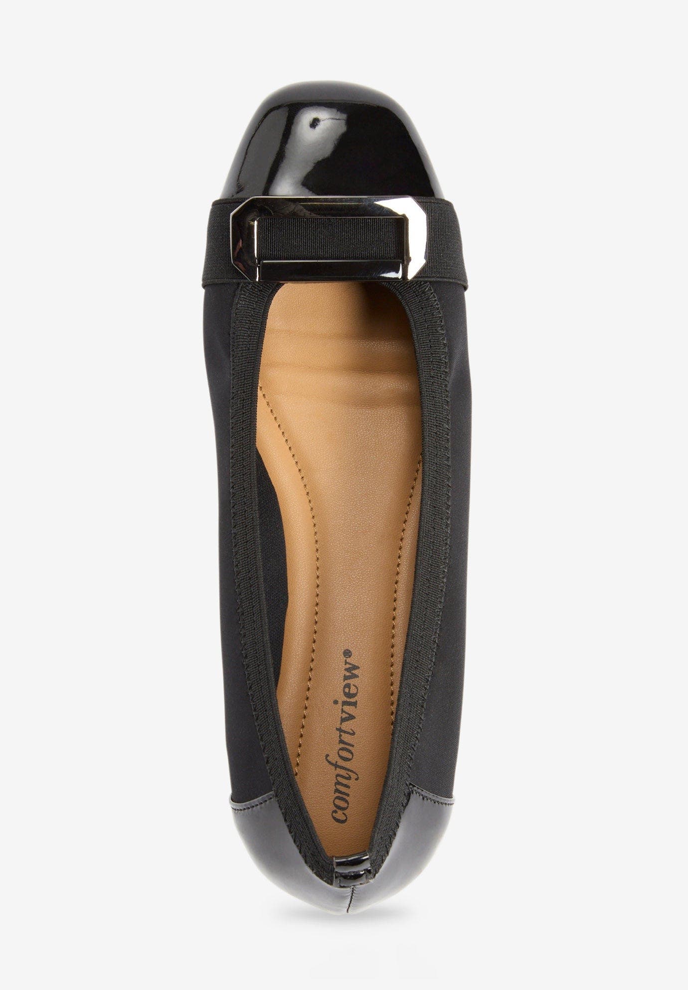 Comfortview The London Flat, Alternate, color, Black