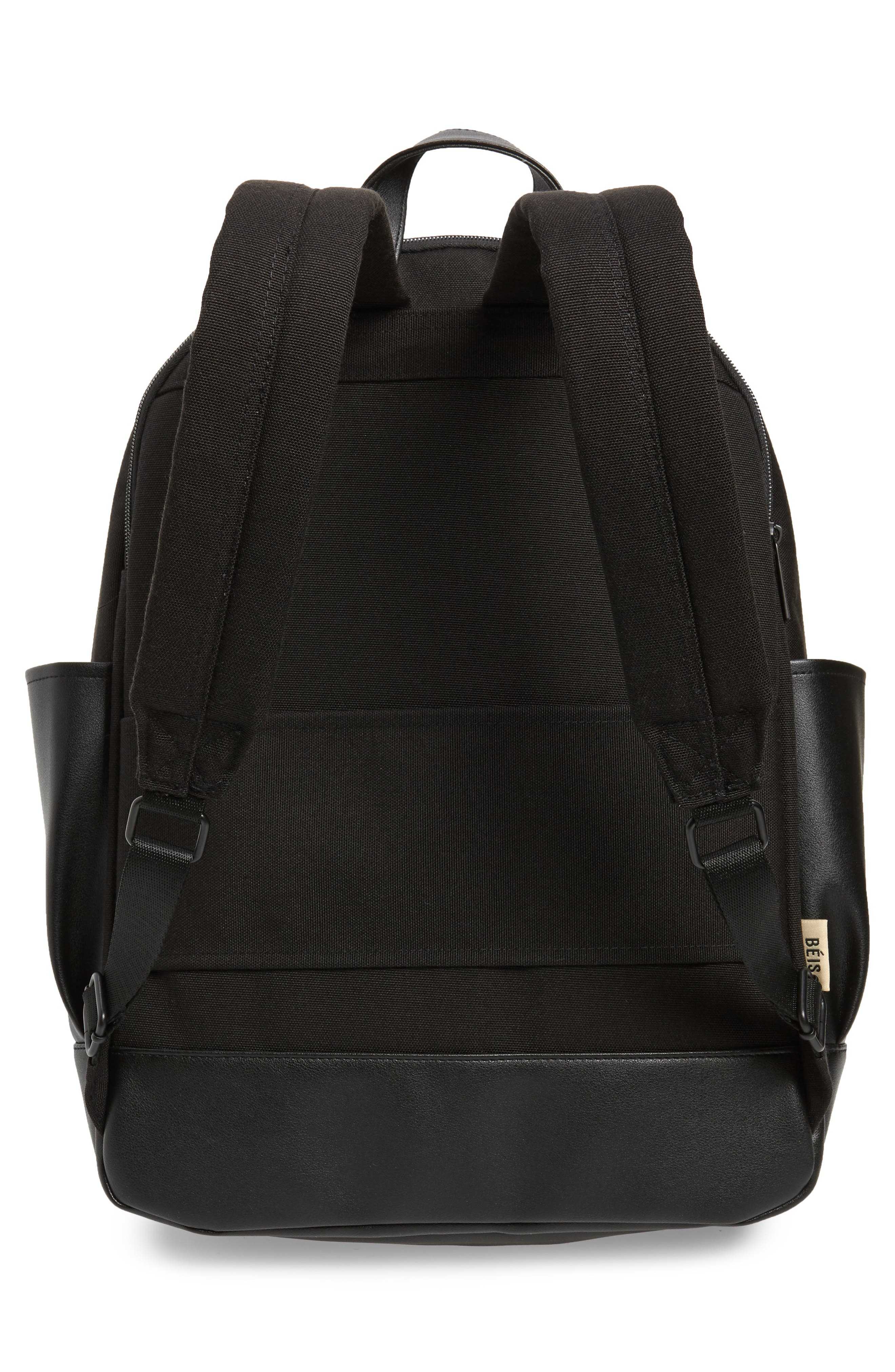 Béis The Travel Backpack, Alternate, color, Black