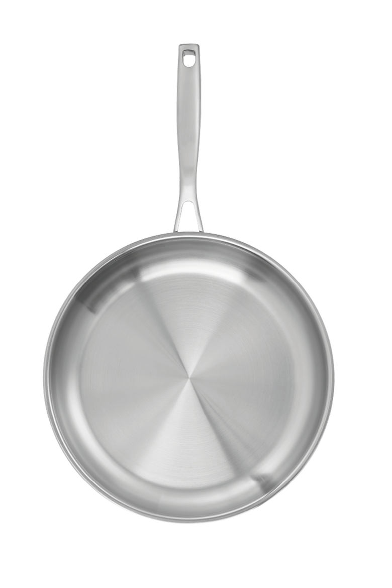 iD3® SS 12in Frypan, Main, color, SILVER