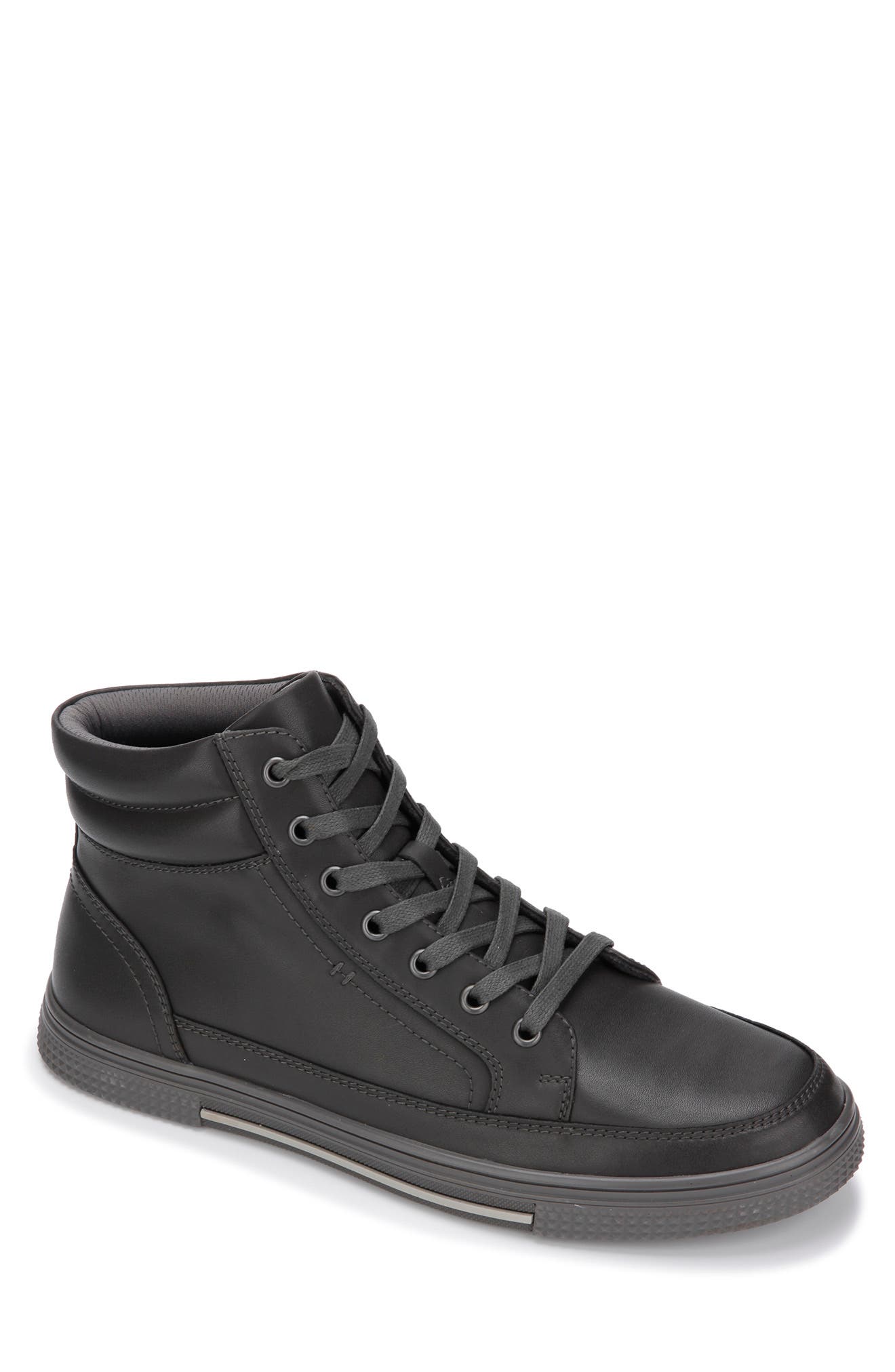 Kenneth Cole Arnett High Top Leather Sneaker, Main, color, 