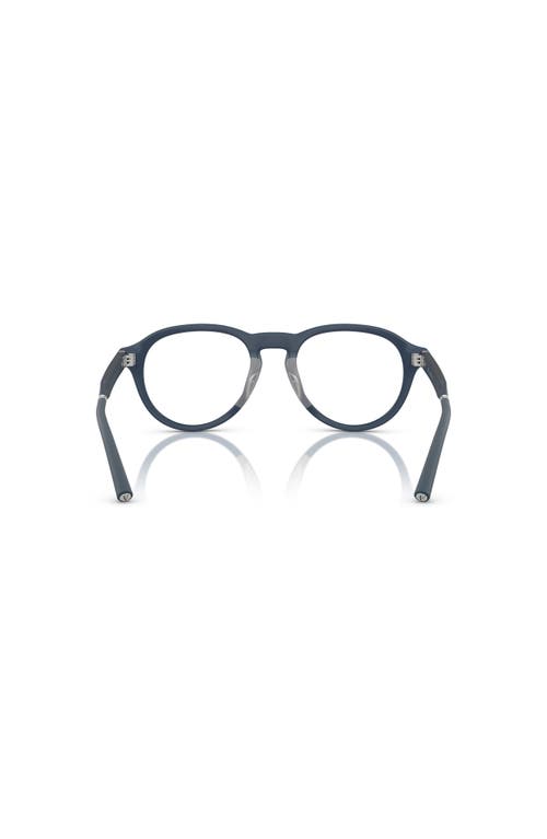 Oliver Peoples 51mm Phantos Optical Glasses In Blue