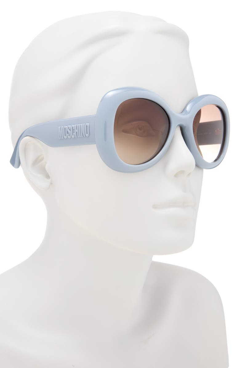 Moschino 54mm Gradient Butterfly Sunglasses, Alternate, color, 0Mvu-Ha
