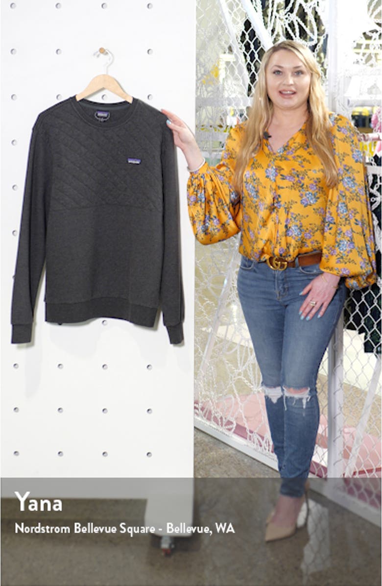 Quilted Sweatshirt, sales video thumbnail
