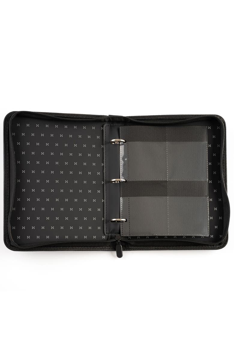 Hibana Jewelry Storage Travel Edition Steel Blue Zipper Binder,For 20Pcs, Alternate, color, 