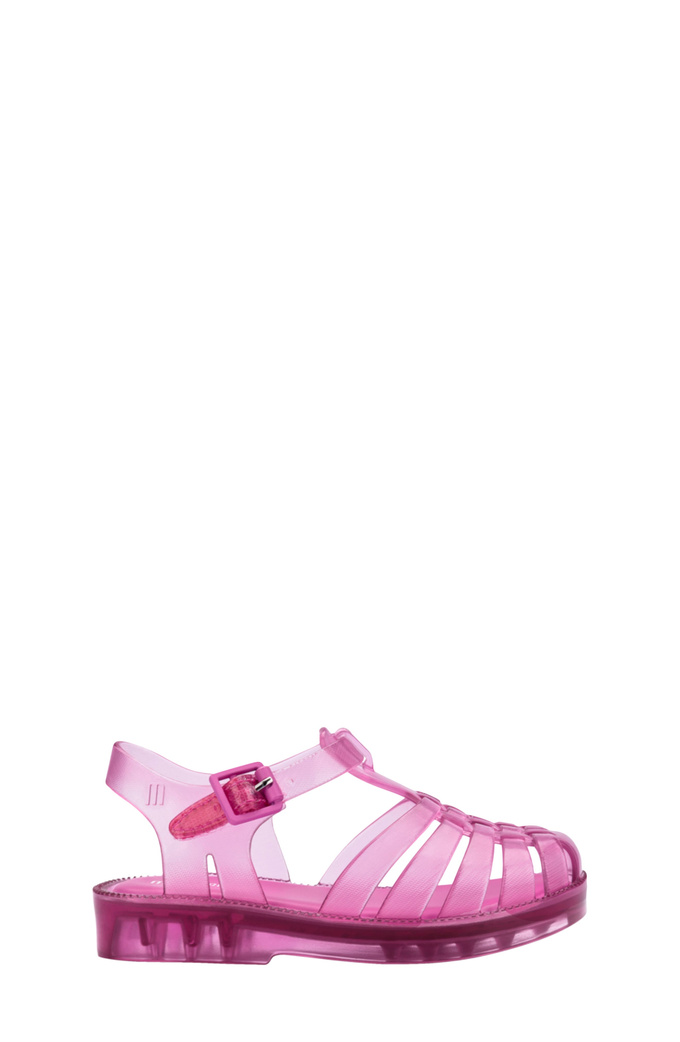 Possession Jelly Sandal, Alternate, color, TRANSPARENT PINK