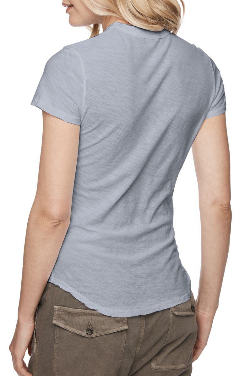 James Perse Sheer Slub Crewneck Tee, Alternate, color, 